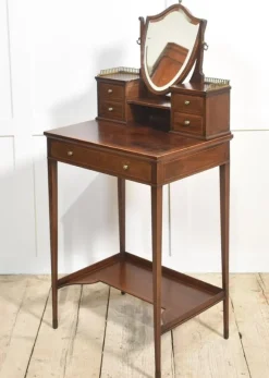 Pamono Mahogany Dressing Table, 1890s Hot