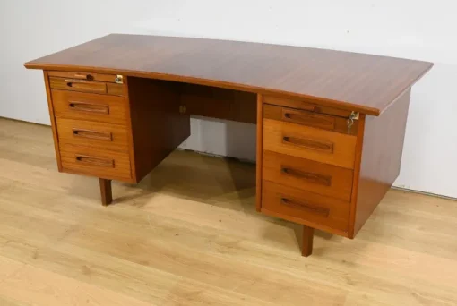 Pamono Mahogany Executive Desk from Ordo, 1960s Best