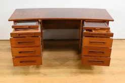 Pamono Mahogany Executive Desk from Ordo, 1960s Best