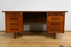 Pamono Mahogany Executive Desk from Ordo, 1960s Best