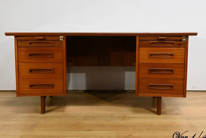 Pamono Mahogany Executive Desk from Ordo, 1960s Best