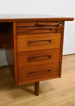 Pamono Mahogany Executive Desk from Ordo, 1960s Best