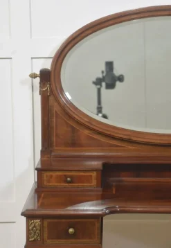 Pamono Mahogany Inlaid Dressing Table, 1890s Outlet