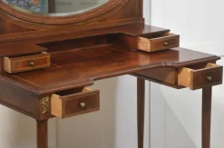 Pamono Mahogany Inlaid Dressing Table, 1890s Outlet