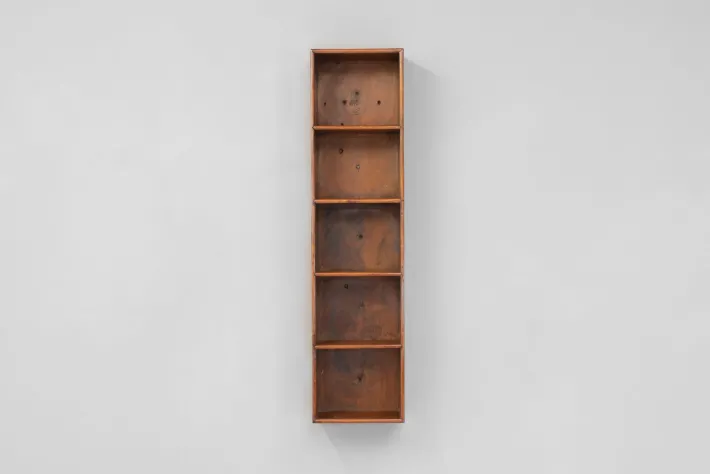 Pamono Mahogany Pigeon Holes, 1900 Outlet