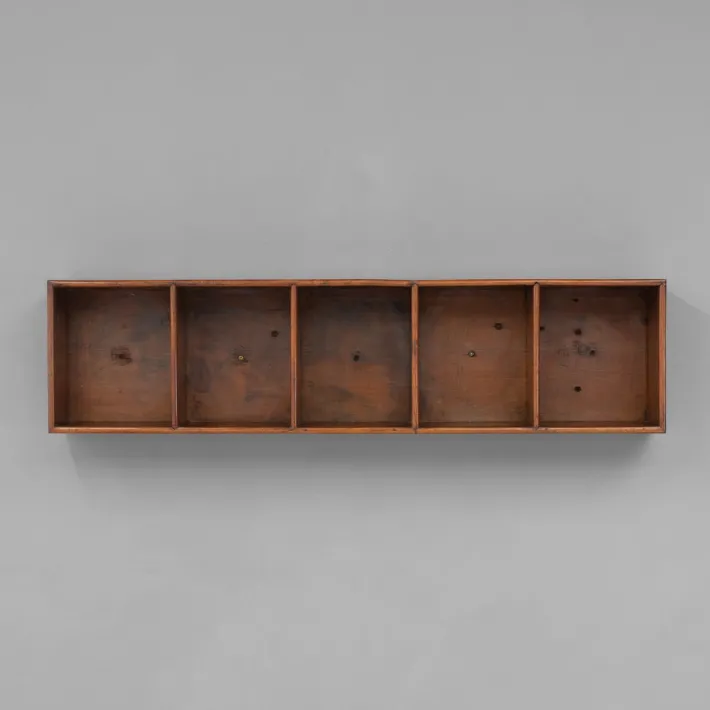 Pamono Mahogany Pigeon Holes, 1900 Outlet