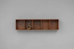 Pamono Mahogany Pigeon Holes, 1900 Outlet