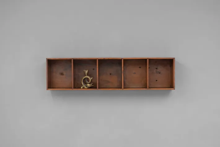 Pamono Mahogany Pigeon Holes, 1900 Outlet