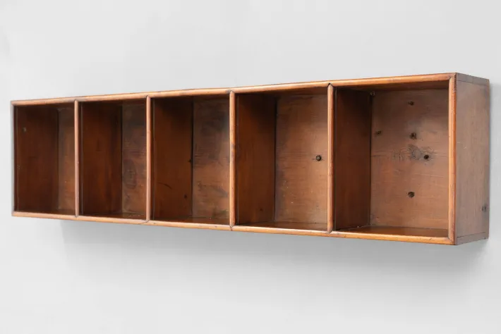 Pamono Mahogany Pigeon Holes, 1900 Outlet