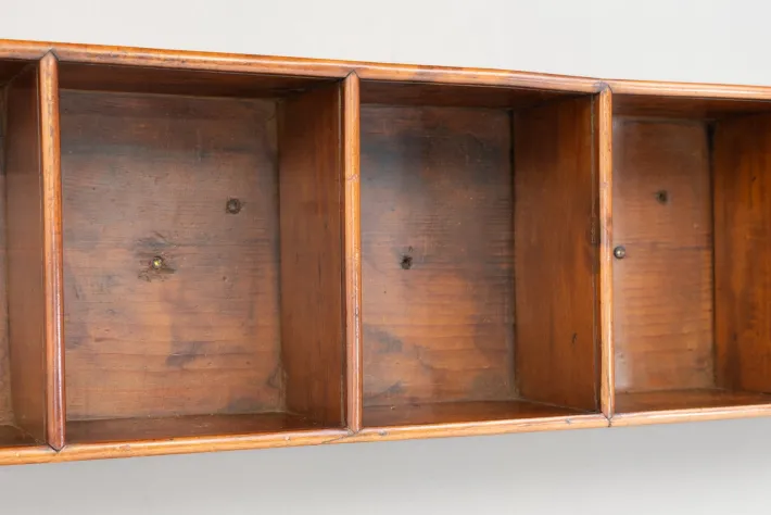 Pamono Mahogany Pigeon Holes, 1900 Outlet