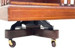 Pamono Mahogany Revolving Bookcase, Late 19th Century Hot