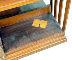 Pamono Mahogany Revolving Bookcase, Late 19th Century Hot