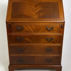 Pamono Mahogany Secretary from Burton Reproductions, England, 1970s New
