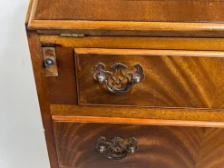 Pamono Mahogany Secretary from Burton Reproductions, England, 1970s New