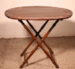Pamono Mahogany Servant with Butler Tray, 19th Century Online