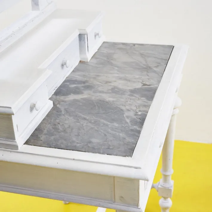 Pamono Make-Up Cabinet with Mirror and Marble, 1900s Online