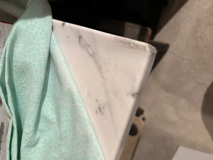 Pamono Marble and Metal Console Table, 1970s Best