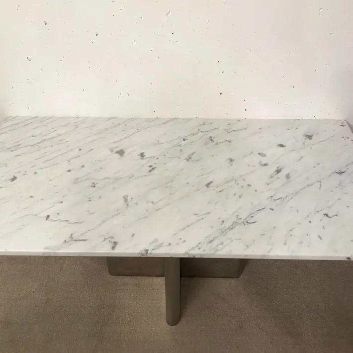Pamono Marble and Metal Console Table, 1970s Best