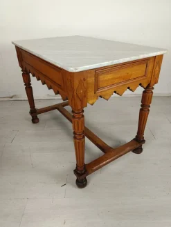 Pamono Marble Butchers Table, 1890s