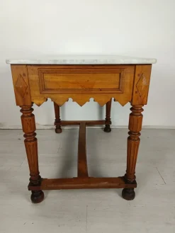 Pamono Marble Butchers Table, 1890s