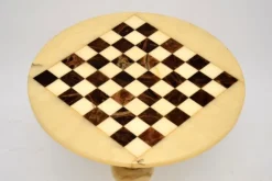 Pamono Marble Chess Table, 1950s Outlet