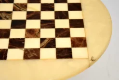 Pamono Marble Chess Table, 1950s Outlet