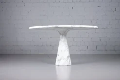 Pamono Marble Dining Table M1 by Angelo Mangiarotti for Skipper
