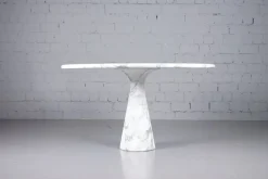 Pamono Marble Dining Table M1 by Angelo Mangiarotti for Skipper