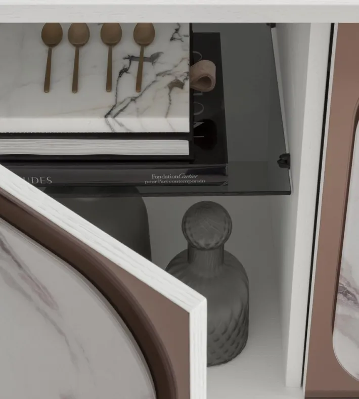 Pamono Margarette Dresser with Four Doors by Morica Design