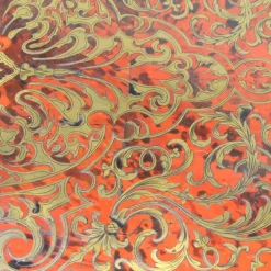 Pamono Marquetry Game Table Sale