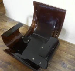Pamono Marsala Leather Armchair by Michel Ducoy for Ligne Roset, 1970 New