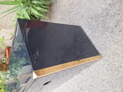 Pamono MB3 Sideboard in Blue Lacquered Wood and Brass by Luigi Caccia Dominioni for Azucena, Italy, 1960s Discount