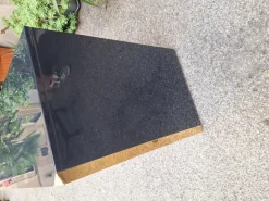 Pamono MB3 Sideboard in Blue Lacquered Wood and Brass by Luigi Caccia Dominioni for Azucena, Italy, 1960s Discount