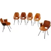 Pamono Medea Dining Chairs by Vittorio Nobile, 1950s, Set of 6 Clearance