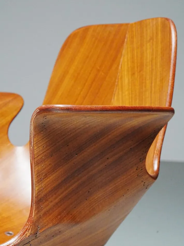 Pamono Medea Dining Chairs by Vittorio Nobile, 1950s, Set of 6 Clearance