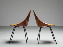 Pamono Medea Dining Chairs by Vittorio Nobile, 1950s, Set of 6 Clearance