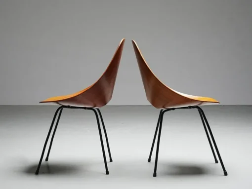 Pamono Medea Dining Chairs by Vittorio Nobile, 1950s, Set of 6 Clearance