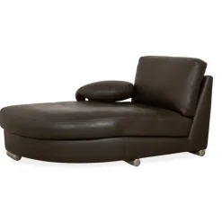 Pamono Medea Leather Chaise Lounge by Artanova