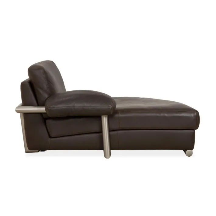 Pamono Medea Leather Chaise Lounge by Artanova