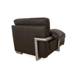 Pamono Medea Leather Chaise Lounge by Artanova