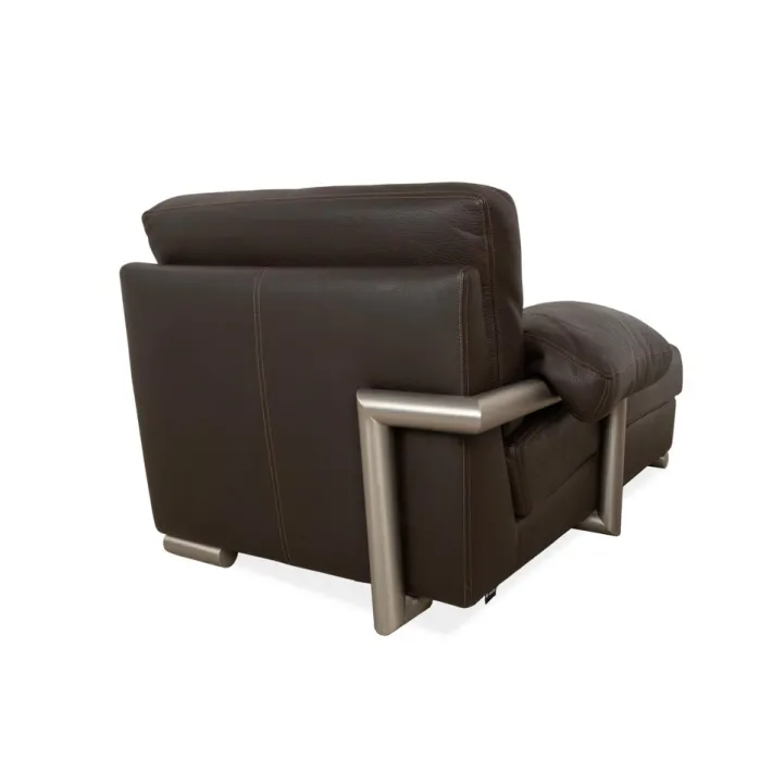 Pamono Medea Leather Chaise Lounge by Artanova