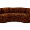 Pamono Melancolía Sofa in Leopard Furry Velvet by Moanne New