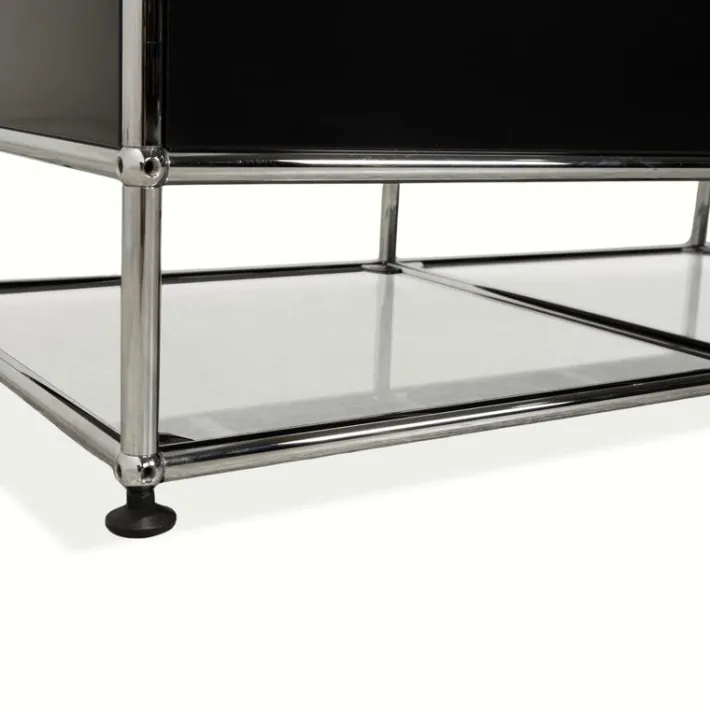 Pamono Metal and Chrome Sideboard from USM Haller Sale