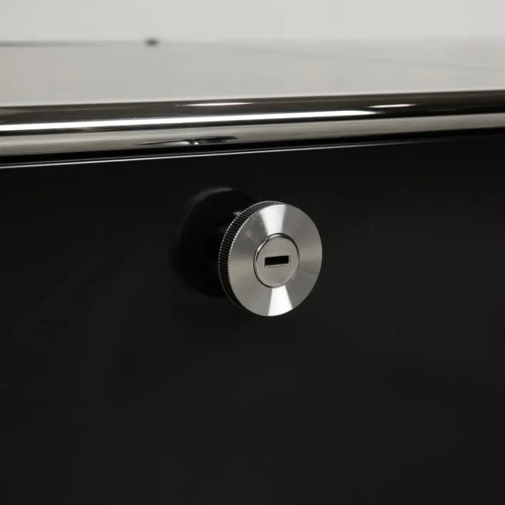 Pamono Metal and Chrome Sideboard from USM Haller Sale