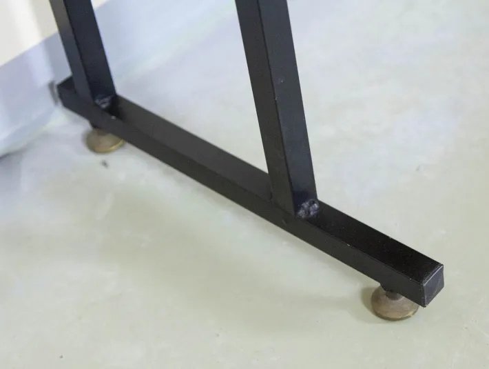 Pamono Metal and Teak Bookcases, 1960s, Set of 2