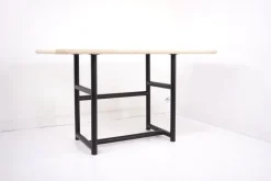 Pamono Metal and Travertine Worktable, 1980s Hot