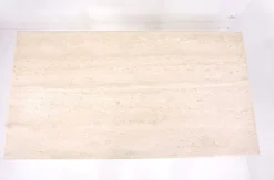 Pamono Metal and Travertine Worktable, 1980s Hot