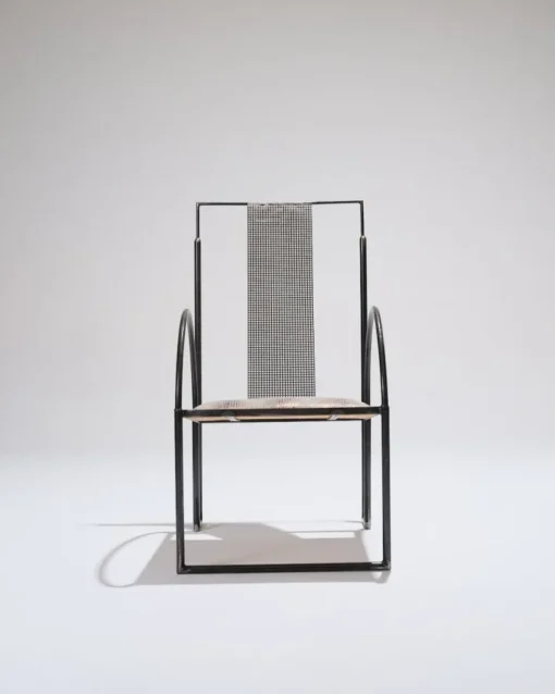 Pamono Metal Armchair by Anderl Kammermeier, 1980s New