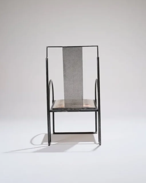 Pamono Metal Armchair by Anderl Kammermeier, 1980s New