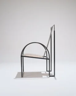 Pamono Metal Armchair by Anderl Kammermeier, 1980s New